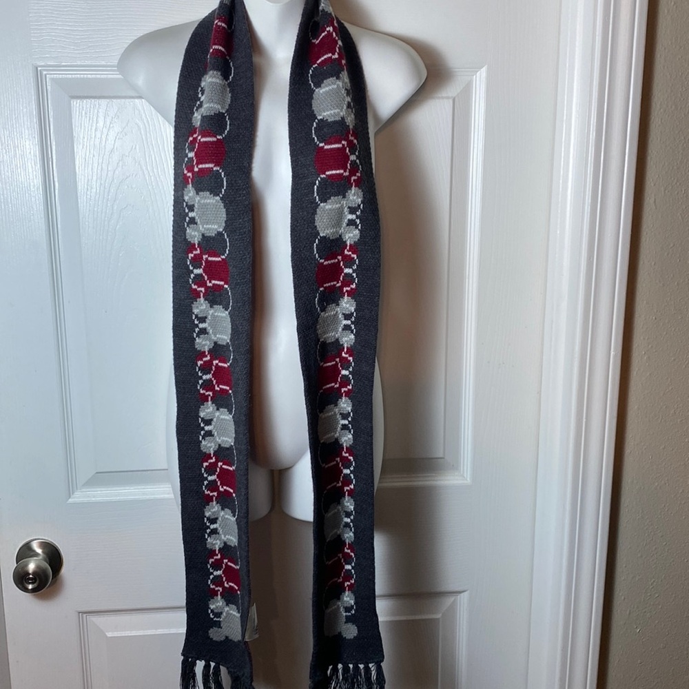 Disney Scarf Fringe Hem Long Mickey Mouse